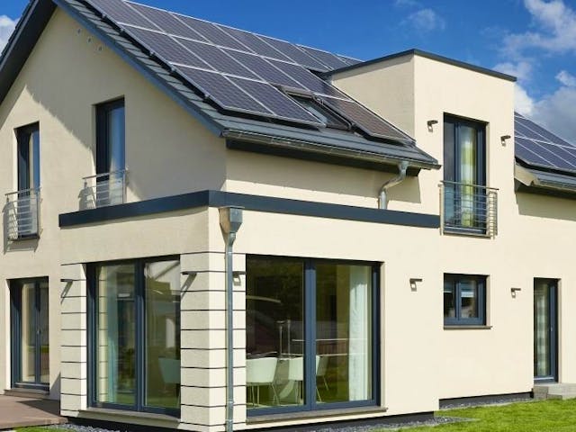 Fertighaus Musterhaus Oslo von RENSCH-HAUS,  Außenansicht 1