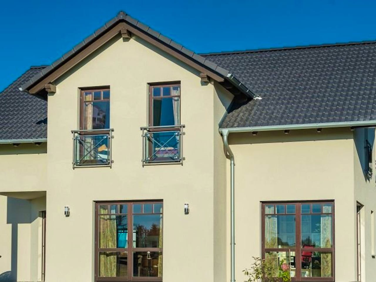 Fertighaus Musterhaus Provence von RENSCH-HAUS, Außenansicht 1