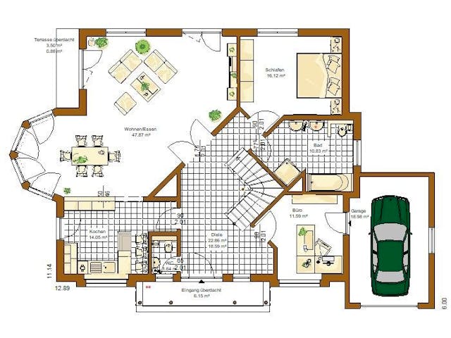 Fertighaus Musterhaus Riviera von RENSCH-HAUS,  Innenansicht 4