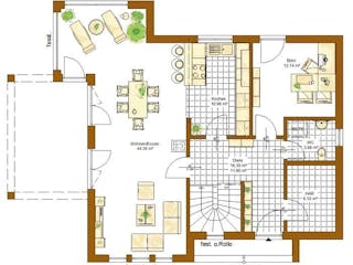 Fertighaus Musterhaus Stockholm von RENSCH-HAUS,  Innenansicht 3