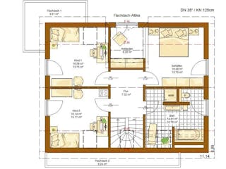 Fertighaus Musterhaus Stockholm von RENSCH-HAUS,  Innenansicht 4