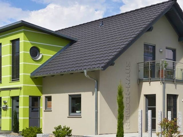 Fertighaus Musterhaus Valencia von RENSCH-HAUS,  Außenansicht 1