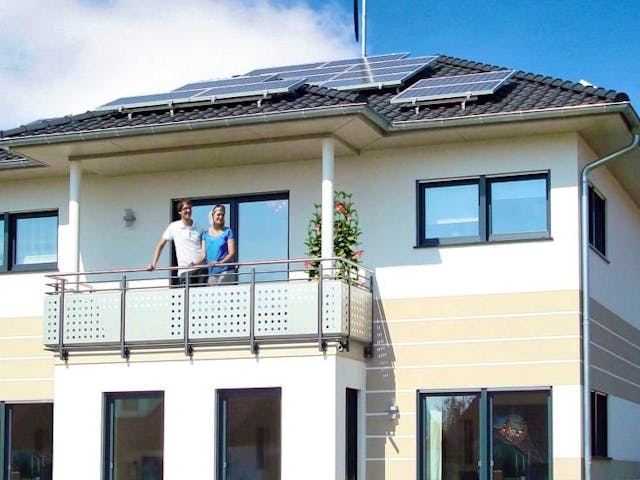 Fertighaus Musterhaus Ventura von RENSCH-HAUS,  Außenansicht 1