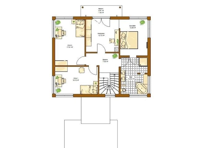 Fertighaus Musterhaus Ventura von RENSCH-HAUS,  Innenansicht 7