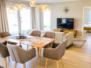 Fertighaus Musterhauscenter Dresden - SH 117 B - VAR. A1 von ScanHaus Marlow, Bungalow Innenansicht 1