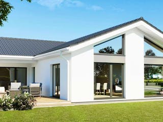Fertighaus Perfect 132 von Danwood Schlüsselfertig ab 307000€, Bungalow Außenansicht 1
