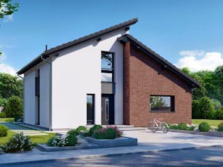 Fertighaus Perfect 135.1 von Danwood Schlüsselfertig ab 306900€, Pultdachhaus Innenansicht 2