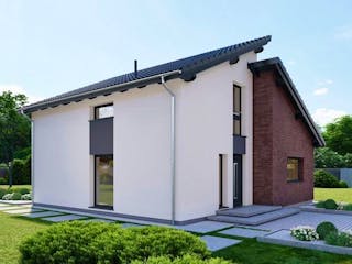 Fertighaus Perfect 135.1 von Danwood Schlüsselfertig ab 306900€, Pultdachhaus Innenansicht 3