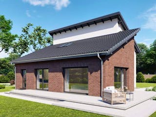 Fertighaus Perfect 135.1 von Danwood Schlüsselfertig ab 306900€, Pultdachhaus Innenansicht 4