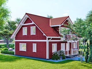 Fertighaus Point 154.10 von Danwood Schlüsselfertig ab 321200€, Satteldach-Klassiker Innenansicht 2