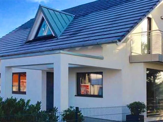 Fertighaus SOLUTION Berlin von Living Fertighaus, Außenansicht 1 Fertighaus SOLUTION Berlin von Living Fertighaus, Außenansicht 1