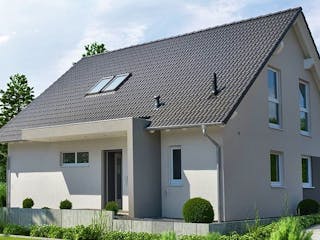 Fertighaus SOLUTION Bielefeld von Living Fertighaus,  Außenansicht 1