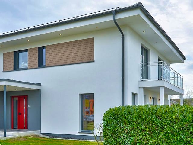Fertighaus SOLUTION Hanau von Living Fertighaus, Außenansicht 1 Fertighaus SOLUTION Hanau von Living Fertighaus, Außenansicht 1