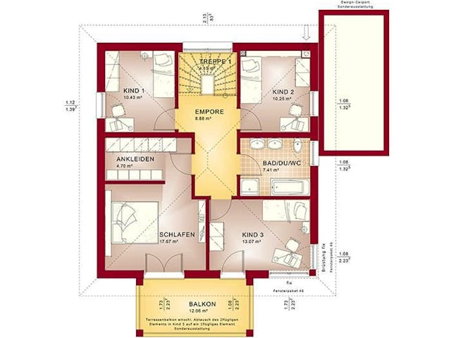 Fertighaus SOLUTION Hanau von Living Fertighaus,  Innenansicht 5