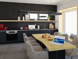 Fertighaus Stadtvilla 14 Walmdach von OKAL Haus Schlüsselfertig ab 404900€, Stadtvilla Innenansicht 4