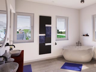 Fertighaus Stadtvilla Louisiana von OKAL Haus Schlüsselfertig ab 872900€, Stadtvilla Innenansicht 2