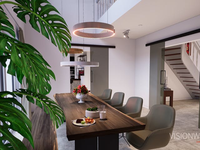 Fertighaus Stadtvilla Louisiana von OKAL Haus Schlüsselfertig ab 872900€, Stadtvilla Innenansicht 4