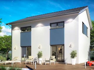 Fertighaus Stadtvilla SH 122 S von ScanHaus Marlow, Stadtvilla Innenansicht 1