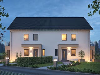 Fertighaus TwinStyle 19.01 S von massa haus Ausbauhaus ab 185999€,  Innenansicht 2