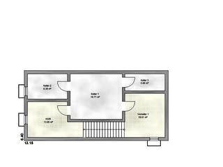 Massivhaus Individual 170 FD von EUROMAC 2 S.A.S. Bausatzhaus ab 39357€, Cubushaus Grundriss 3
