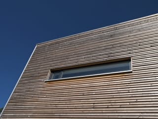 Fertighaus Individuelle Planung Modern Living von Bau-Fritz Schlüsselfertig ab 750000€, Cubushaus Außenansicht 14