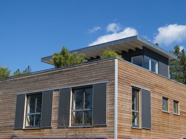 Fertighaus Individuelle Planung Modern Living von Bau-Fritz Schlüsselfertig ab 750000€, Cubushaus Außenansicht 17