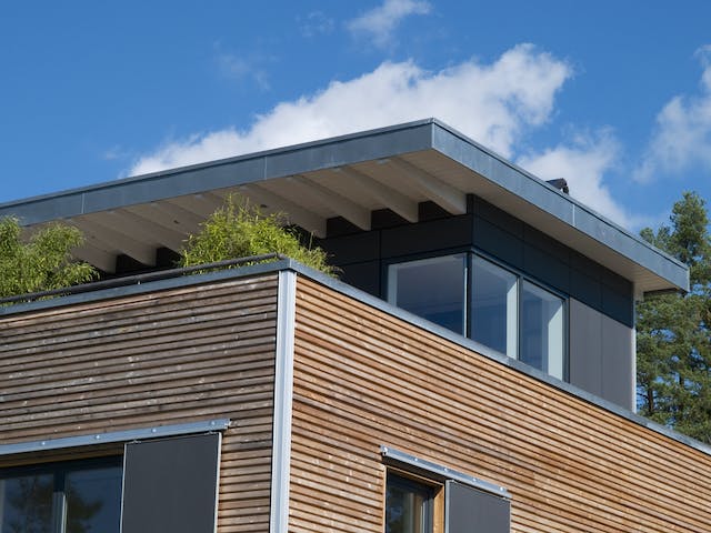 Fertighaus Individuelle Planung Modern Living von Bau-Fritz Schlüsselfertig ab 750000€, Cubushaus Außenansicht 7