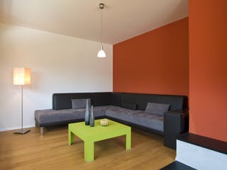Fertighaus Individuelle Planung Modern Living von Bau-Fritz Schlüsselfertig ab 750000€, Cubushaus Innenansicht 1