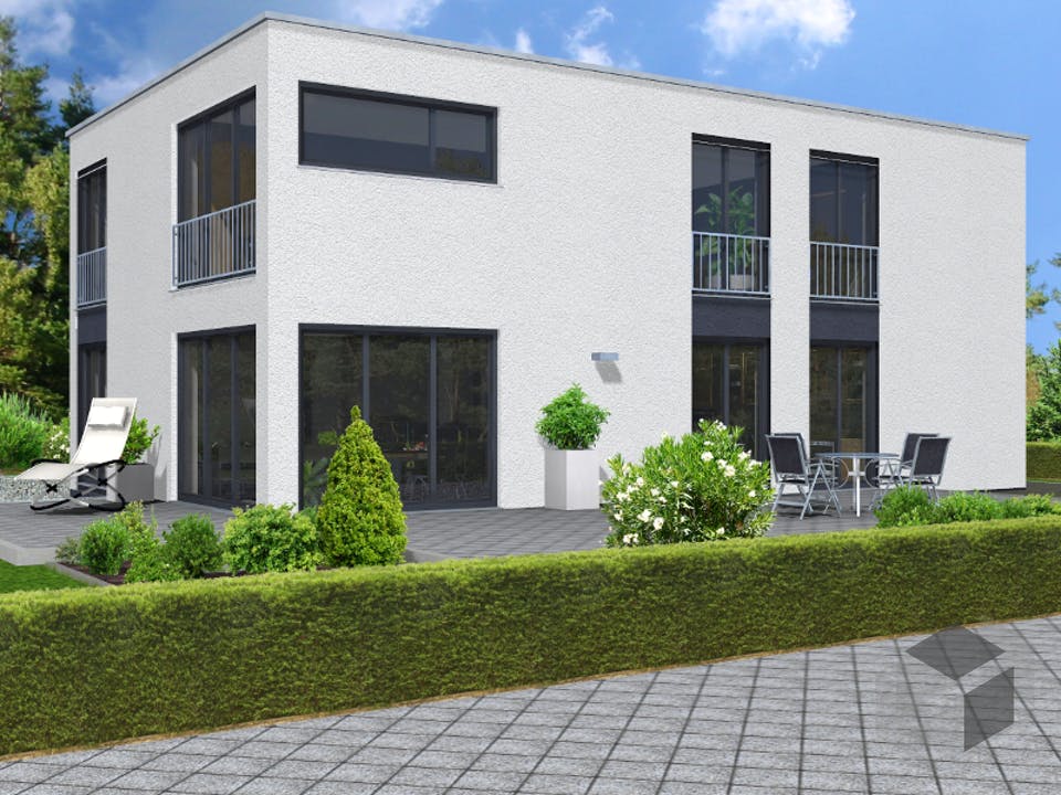Bauhaus 115 von invivo haus Außenansicht