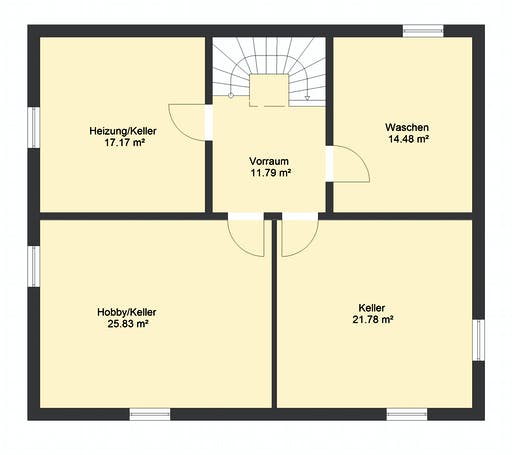 Massivhaus Klassik 110 von invivo haus Schlüsselfertig ab 425000€, Satteldach-Klassiker Grundriss 3