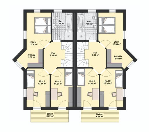 Invivo Klassik 72 DH Floorplan 2