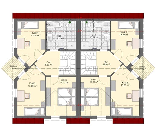 Invivo Klassik 75 DH Floorplan 2
