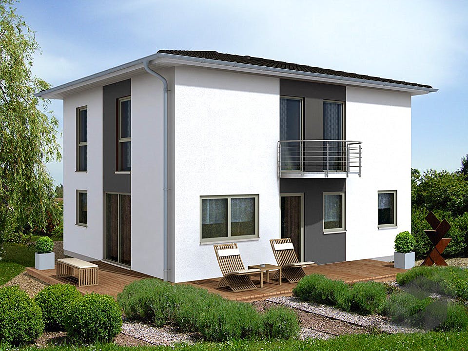 Villa 76-2 von invivo haus Außenansicht