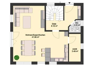 Villa 76-2 Grundriss
