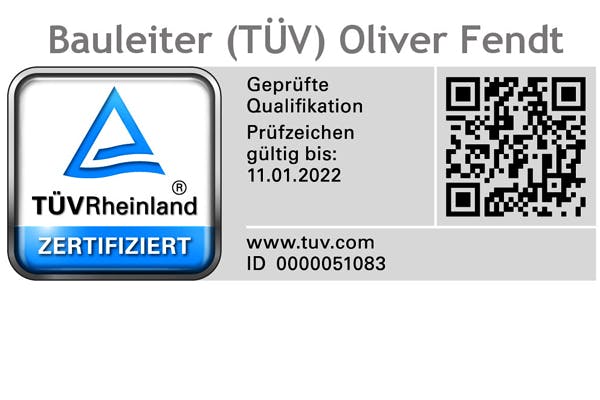 TÜVRheinland Zertifikat