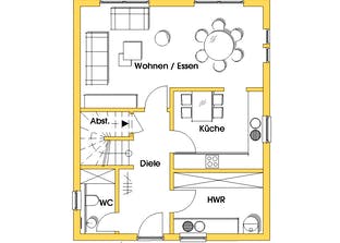 Isa 2 (KfW-Effizienzhaus 40) Grundriss