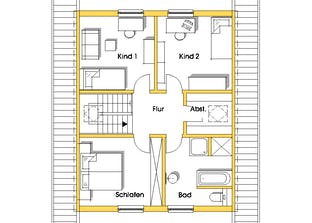 Isa 3 (KfW-Effizienzhaus 40) Grundriss