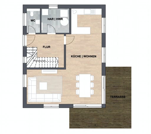 ISAR-Haus Silvia Floorplan 1
