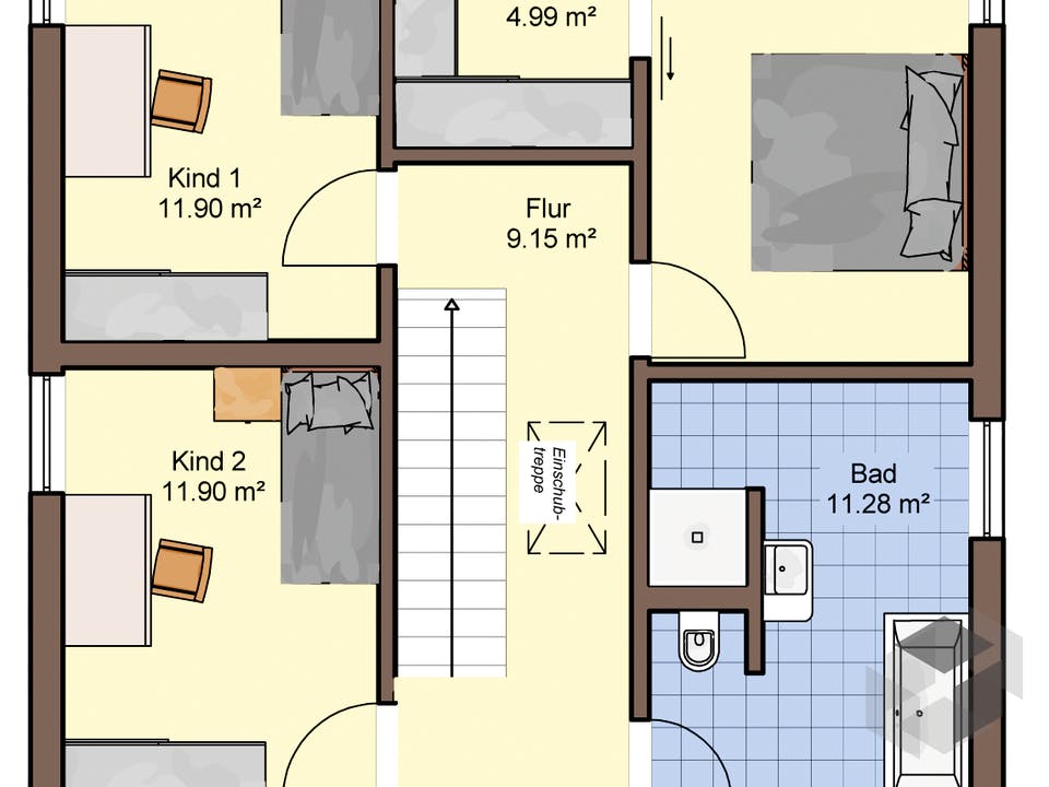 Jakomo von Büdenbender Hausbau Grundriss