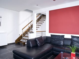 Fertighaus Jazz Sonderplanung von SCHWABENHAUS, Pultdachhaus Innenansicht 2