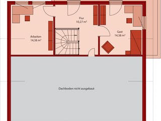 Fertighaus Jazz 110 PD von SCHWABENHAUS Schlüsselfertig ab 326390€, Pultdachhaus Grundriss 2