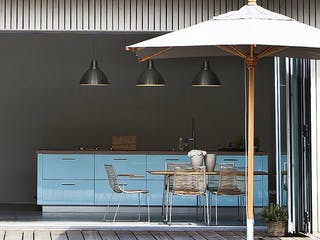 Fertighaus Johnsen - Haus 5 von Johnsen Zimmerei & Hausbau Schlüsselfertig ab 900000€, Bungalow Außenansicht 6