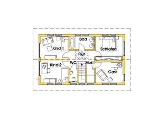 Judith (KfW-Effizienzhaus 40) Grundriss