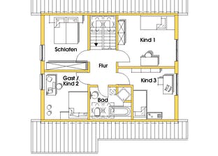 Julia 2 (KfW-Effizienzhaus 40) Grundriss