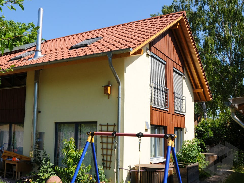 Julia 3 (KfW-Effizienzhaus 40) von Dammann-Haus Außenansicht