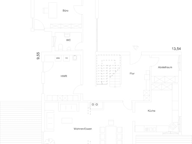 Fertighaus Julia von Regnauer Hausbau Schlüsselfertig ab 698315€, Stadtvilla Grundriss 2