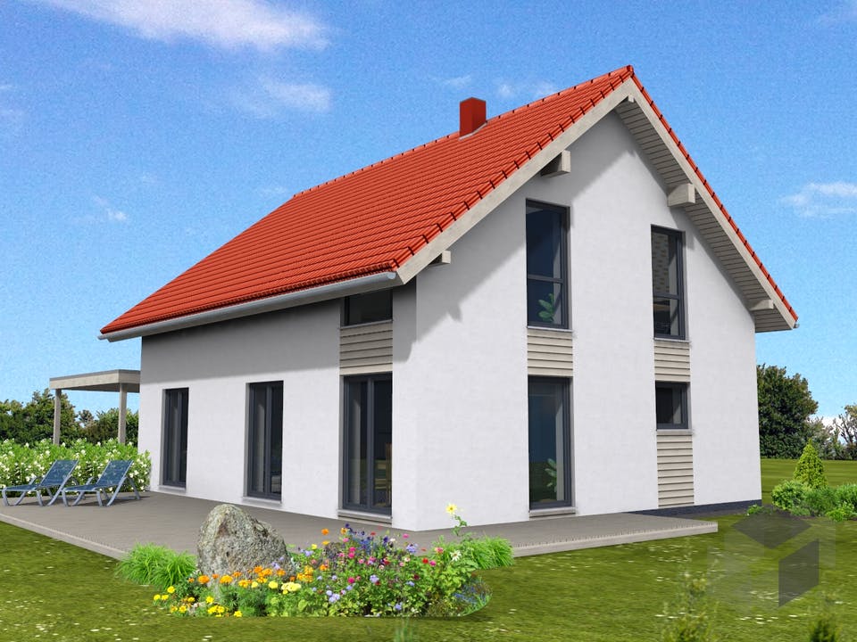 Junge Familie 153 von Suckfüll - Unser Energiesparhaus Außenansicht
