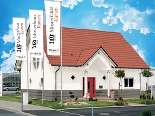 Fertighaus Kamen von STREIF Haus, Satteldach-Klassiker Außenansicht 1