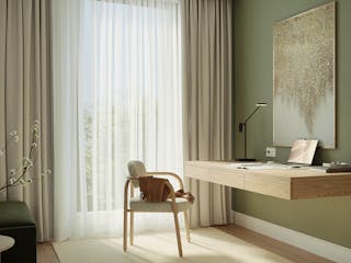 Fertighaus Mehrfamilienhaus More 10.1 von KAMPA - Mehrfamilienhäuser Schlüsselfertig ab 2659819€, Cubushaus Innenansicht 1