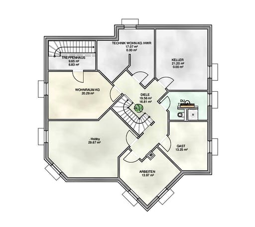 Kampa - Bungalow ELW Floorplan 2